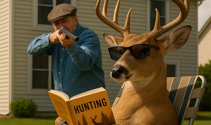 How Close Can You Hunt Deer to a House?
