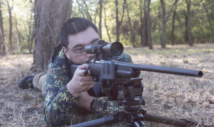 Shooting Seated and Prone with Kopfjäger Tripods